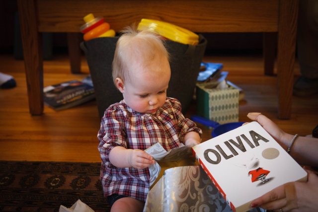 Wrapping paper is more interesting though